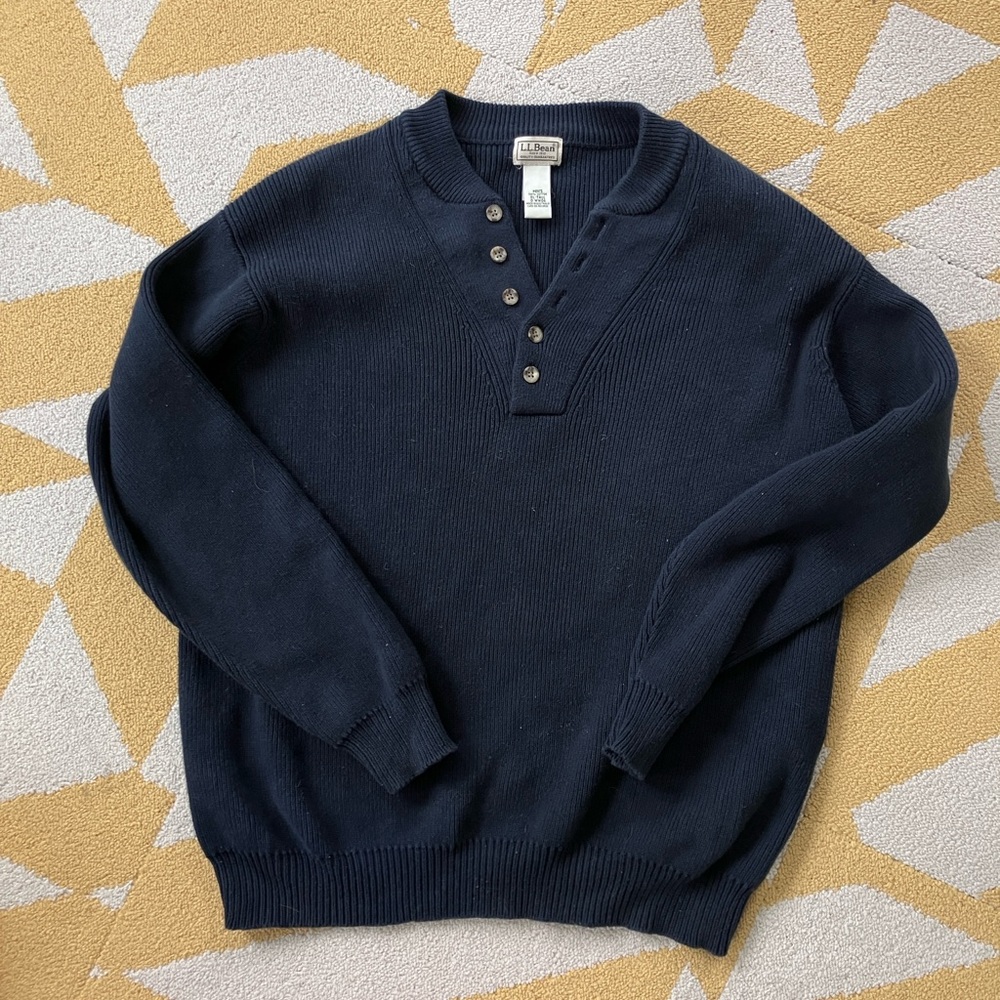 Classic Henley Tall Sweater